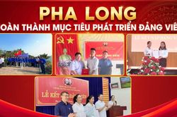 Pha Long hoàn thành mục tiêu phát triển đảng viên