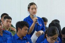 Bản Xèo: Thường trực Đảng ủy đối thoại với đoàn viên, thanh niên