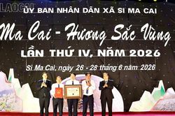 Tưng bừng khai mạc Lễ hội 'Si Ma Cai - Hương sắc v&ugrave;ng cao'