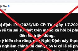 Quyết liệt làm sạch không gian mạng