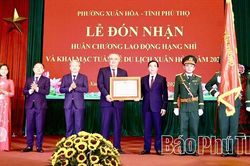 Phường Xuân Hòa đón nhận Huân chương Lao động hạng Nhì, khai mạc Tuần lễ du lịch năm 2026