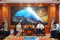 Lãnh đạo tỉnh tiếp xã giao Tổng Lãnh sự nước Cộng hòa nhân dân Trung Hoa tại Đà Nẵng