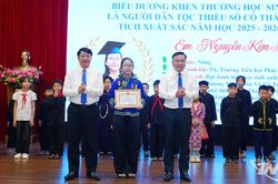 Thái Nguyên: Biểu dương 230 học sinh dân tộc thiểu số có thành tích xuất sắc