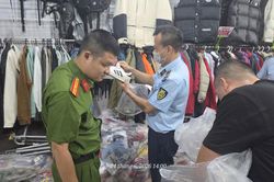 Tạm giữ hơn 2.600 sản phẩm thời trang nghi giả mạo nhãn hiệu nổi tiếng