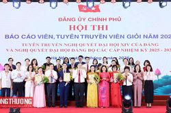 Sức lan tỏa từ Hội thi Báo cáo viên, Tuyên truyền viên giỏi Đảng bộ Chính phủ năm 2026