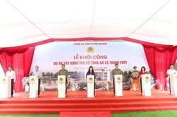 Tuyên Quang: Khởi công xây trụ sở công an tại xã biên giới Thanh Thủy
