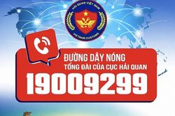 Hải quan tiếp nhận thông tin đường dây nóng tập trung 24/7- 19009299