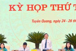 Chất vấn và trả lời chất vấn tại Kỳ họp thứ Tư, HĐND tỉnh Tuyên Quang khóa XX: Giải quyết kịp thời những vấn đề Nhân dân quan tâm