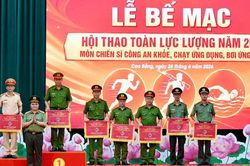 Bế mạc Hội thao toàn lực lượng Công an tỉnh Cao Bằng năm 2026