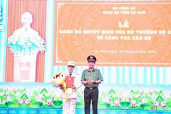 C&ocirc;ng an C&agrave; Mau c&oacute; t&acirc;n Ph&oacute; Gi&aacute;m đốc