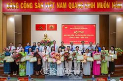 Đưa Nghị quyết vào cuộc sống - Dấu ấn từ hội thi báo cáo viên, tuyên truyền viên giỏi