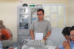 Đài Khí tượng Thủy văn Nam Bộ kiểm tra công tác phòng, chống thiên tai tại Cà Mau
