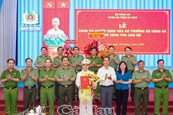 Bộ Công an điều động Đại tá Lê Mạnh Hùng giữ chức Phó Giám đốc Công an tỉnh Cà Mau