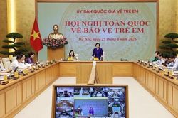 Bảo vệ trẻ em l&agrave; nhiệm vụ ưu ti&ecirc;n trong chiến lược ph&aacute;t triển con người Việt Nam