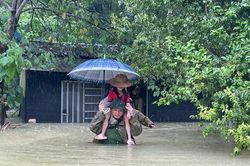 Lũ sông Bằng Giang vượt báo động 2, Cao Bằng cảnh báo nguy cơ ngập lụt diện rộng