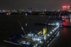 Dự án xây dựng cầu Trần Hưng Đạo vẫn vướng mặt bằng