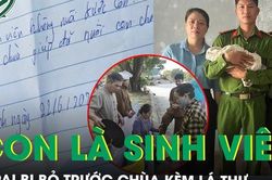 B&eacute; trai 3 ng&agrave;y tuổi nằm trước cổng ch&ugrave;a k&egrave;m bức thư của người mẹ 'Con l&agrave; sinh vi&ecirc;n kh&ocirc;ng nu&ocirc;i được ch&aacute;u'
