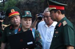 Cận cảnh khảo sát các điểm nghi có mộ tập thể liệt sĩ ở Huế bằng rađa xuyên đất