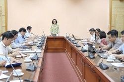 Thứ trưởng Nguyễn Thị Liên Hương: Hoàn thiện thể chế, đẩy nhanh tiến độ các nhiệm vụ phòng bệnh
