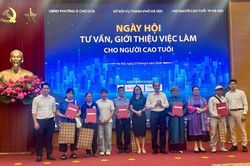 Lần đầu tiên Hà Nội tổ chức phiên giao dịch việc làm cho người cao tuổi