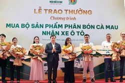 PVCFC: Trao giải thưởng hơn 14 tỷ đồng cho các nhà phân phối xuất sắc
