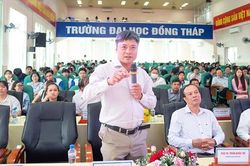 Đồng Th&aacute;p: Th&uacute;c đẩy nghi&ecirc;n cứu, giảng dạy v&agrave; chuyển giao c&ocirc;ng nghệ trong bối cảnh mới