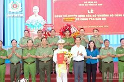 Bộ Công an bổ sung nhân sự cấp phó tại Công an Cà Mau