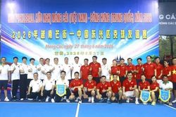 Hoạt động giao lưu thể thao hữu nghị Móng Cái (Việt Nam)-Đông Hưng (Trung Quốc)