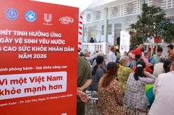 Hưởng ứng Ng&agrave;y Vệ sinh y&ecirc;u nước 2026: N&acirc;ng cao năng lực y tế cơ sở, v&igrave; một cộng đồng khỏe mạnh