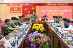 Công an TP Đà Nẵng làm việc với Ban Cơ yếu Chính phủ về bảo mật thông tin trong môi trường số