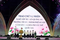 Từ đầm sen ngoại ô đến tinh hoa sen Hà Nội