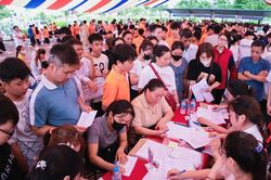 650 tân học sinh, sinh viên nhập học Trường Cao đẳng nghề Kỹ thuật Công nghệ