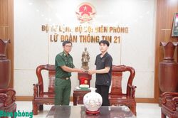 Hành động đẹp của cán bộ Lữ đoàn Thông tin 21