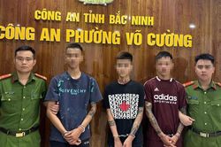 Bắt giữ nhóm thanh, thiếu niên gây loạt vụ cướp táo tợn trong đêm ở Bắc Ninh