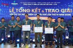 [VIDEO] Hội thi tay nghề Điện lực Dầu khí 2026 thành công tốt đẹp