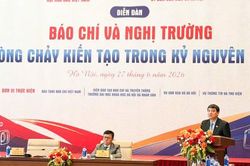Báo chí và nghị trường cùng kiến tạo dòng chảy niềm tin trong kỷ nguyên mới
