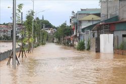 Nước lũ tại Cao Bằng rút chậm, nguy cơ ngập lụt được giải tỏa