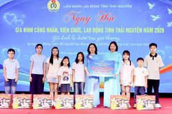 C&ocirc;ng đo&agrave;n Th&aacute;i Nguy&ecirc;n chăm lo đo&agrave;n vi&ecirc;n từ gia đ&igrave;nh đến h&agrave;nh tr&igrave;nh l&agrave;m mẹ