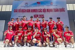 Kun Khmer Thanh Hóa vượt chỉ tiêu tại Giải vô địch Kun Khmer các đội mạnh toàn quốc năm 2026