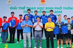 Đà Nẵng giành 53 huy chương môn bơi Giải thể thao học sinh phổ thông toàn quốc