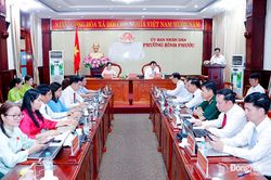 HĐND phường Bình Phước thông qua Nghị quyết về sắp xếp, tổ chức lại các khu phố