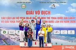Đồng Nai giành cú đúp vô địch tại Giải các câu lạc bộ Yoga quốc gia và Giải vô địch trẻ Yoga quốc gia 2026