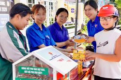 Đo&agrave;n UBND tỉnh Gia Lai triển khai m&ocirc; h&igrave;nh thu gom pin thải