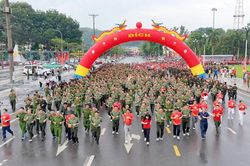 Lào Cai: Hơn 53.000 người tham gia Lễ mít tinh và hưởng ứng giải chạy 'Chung một quyết tâm xây dựng xã, phường không ma túy'