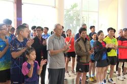 100 vận động viên tranh tài Giải bóng bàn Gia đình và Đồng đội tỉnh Lâm Đồng mở rộng