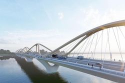 Cầu Trần Hưng Đạo 16.000 tỷ đồng: Tiến độ thi công trụ chính và mục tiêu về đích năm 2027