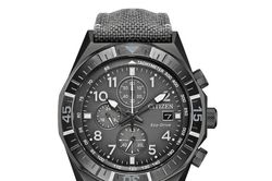 Citizen ra mắt Nighthawk Eco-Drive CA0897-04H: Phong cách quân đội với tông màu xám tối giản