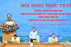 Thủ tướng Ch&iacute;nh phủ L&ecirc; Minh Hưng chủ tr&igrave; Hội nghị trực tuyến sơ kết triển khai c&aacute;c dự &aacute;n giao th&ocirc;ng trọng điểm