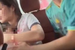 Bé 2 tuổi bị đứt lìa ngón tay được cảnh sát giao thông Nghệ An đưa đi cấp cứu kịp thời