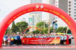 Khánh Hòa: Hơn 15.000 người chạy hưởng ứng phong trào xây dựng xã, phường không ma túy